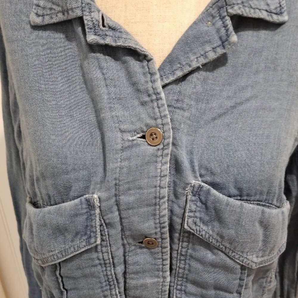 Splendid Indigo Jacket Size Small - image 5